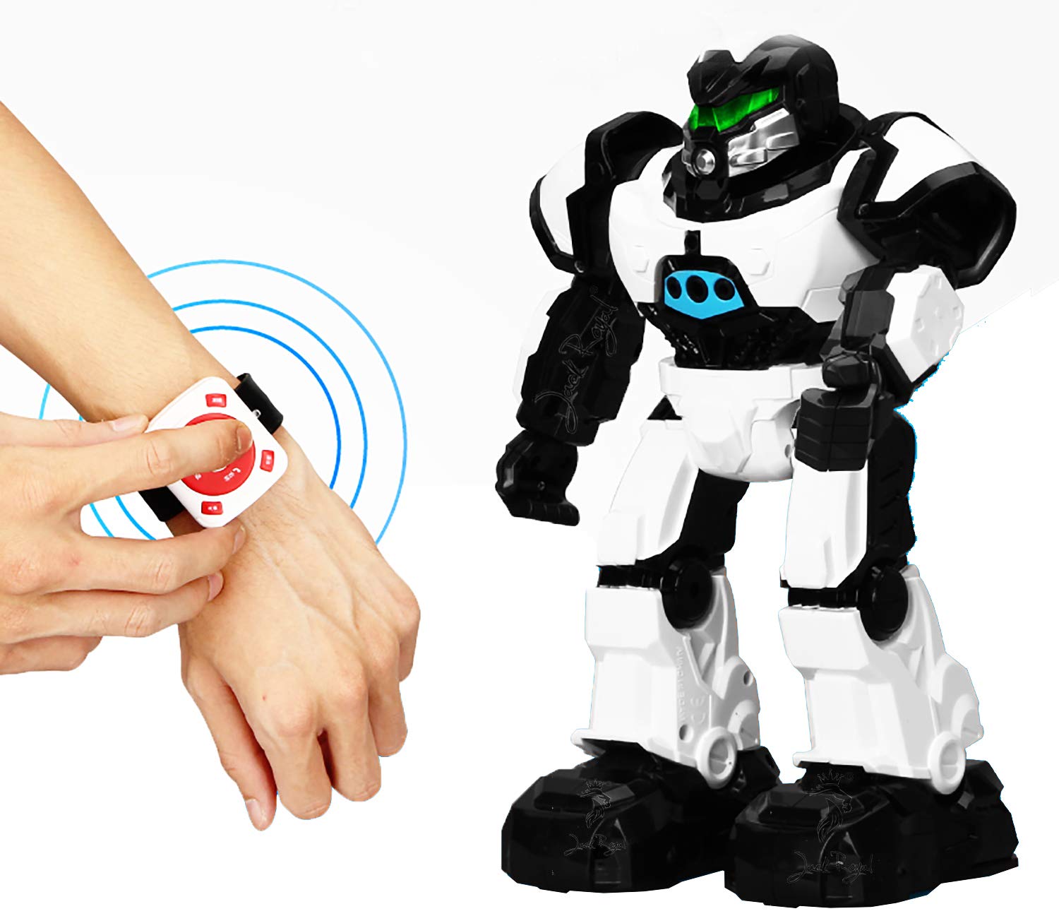 Crazon Ir Control Big Robot - Blue/ Red - Laadlee