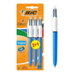 BIC 4 Colours Original Pens Multi-Coloured Ink - Pack of 2+1