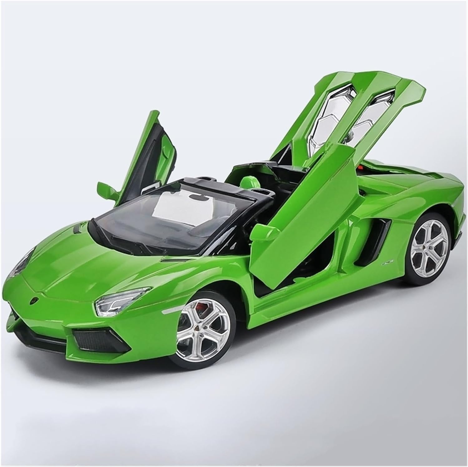 MSZ Lamborghini Aventador Roadster Car 1:32 Die-Cast Replica - Green - Laadlee