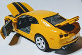 MSZ Chevrolet Camaro SS Car 1:32 Die-Cast Replica - Yellow - Laadlee