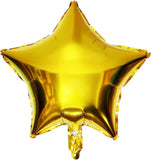 Brain Giggles 18 inches Air-Filled Star Foil Balloons - Pack of 5