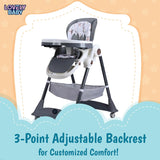lovely-baby-3-point-adjustable-high-chair-pink-2