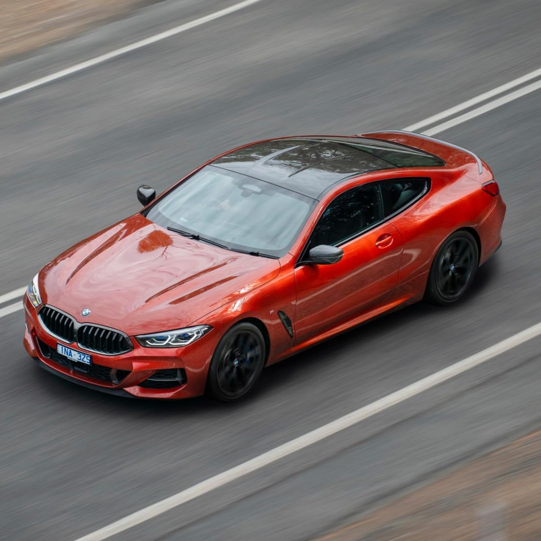 MSZ BMW M850i Car 1:64 Die-Cast Replica - Orange - Laadlee