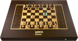 Miko Chess Grand - Rosewood finish