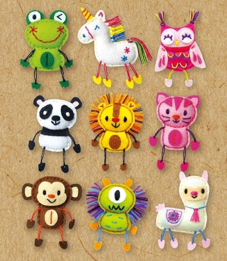 Avenir DIY Pen Topper Friend Sewing Kit - Monster - Laadlee