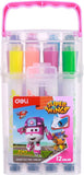 Deli Stamp Felt Pen 12 Colors Assorted EC10904