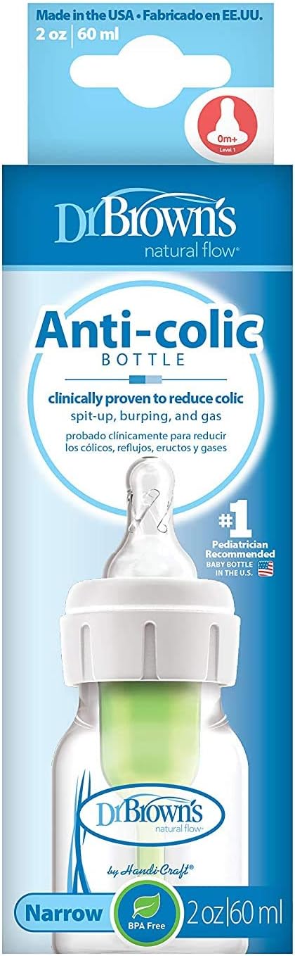 Dr. Brown's Glass Standard Narrow Neck Bottle 60ml - Laadlee