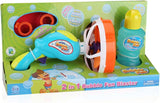 Power Joy 2in1 Battery Operated Bubble Jumbo Gun  8oz