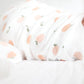 Lulujo Muslin Large Swaddle - Peaches