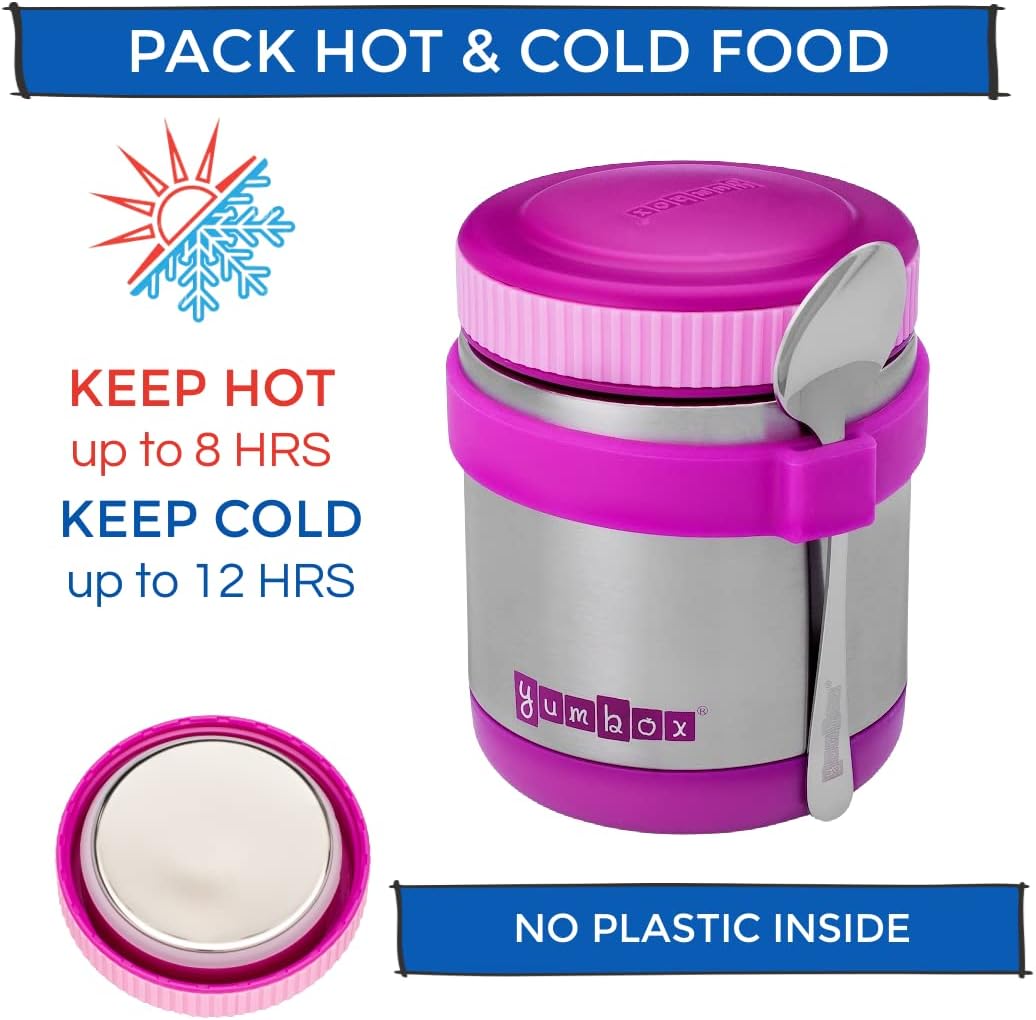 Yumbox Thermal Jar Bijoux Spoon - Purple