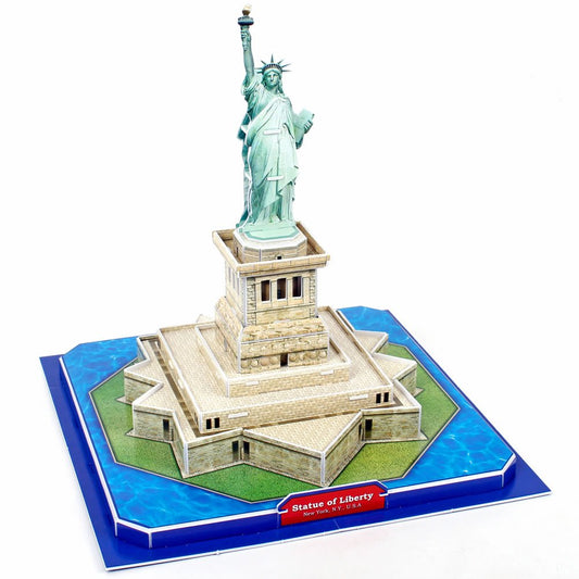 Cubicfun 3D Puzzle Statue Of Liberty - 39Pcs