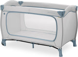 Hauck Dream N Play Plus Travel Cot - Dusty Blue