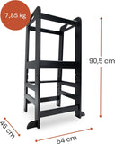 Hauck Learn N Explore Montessori Learning Tower - Black