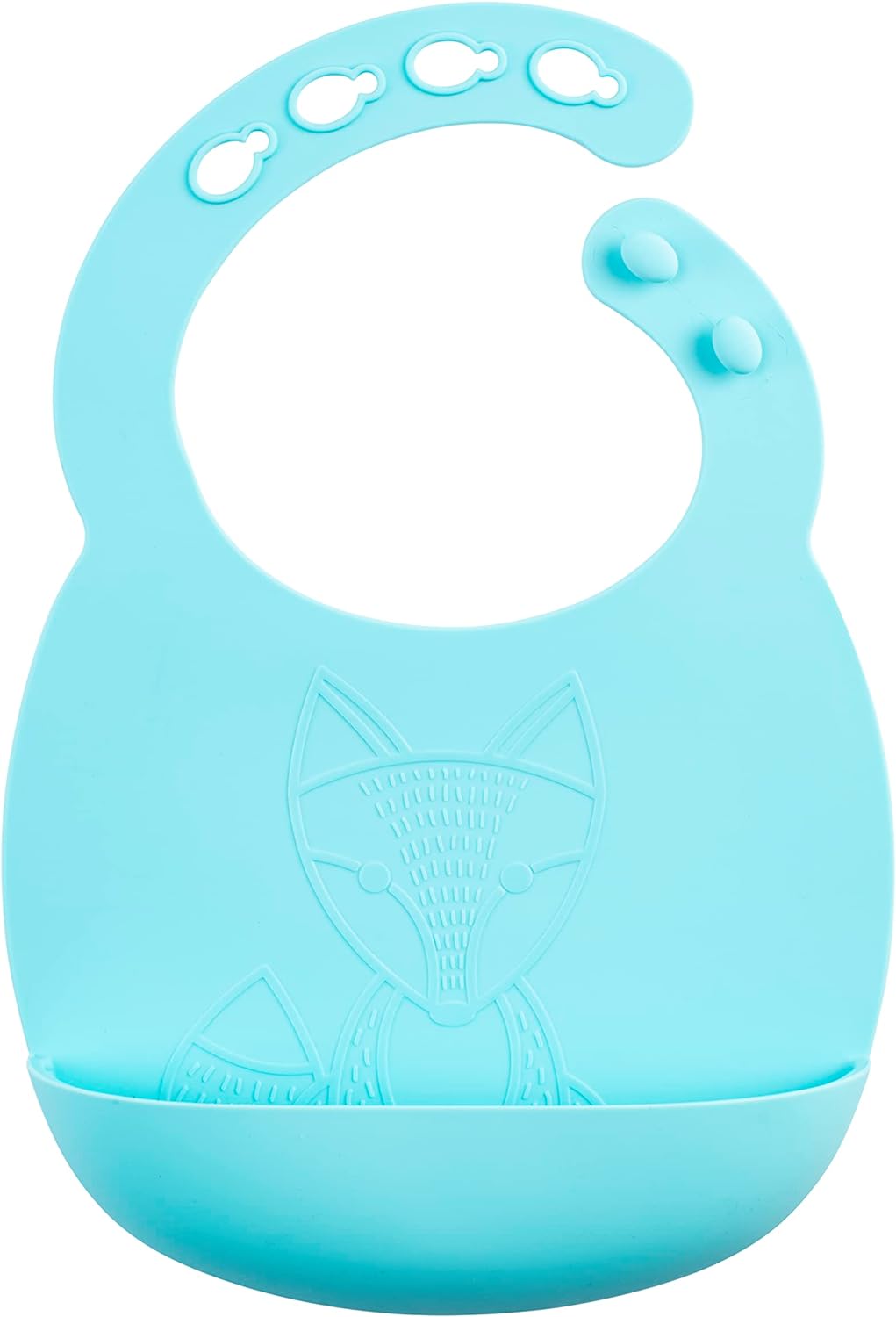 Dr. Brown's Silicone Bib - Turquoise - Laadlee