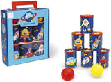 Scratch Europe Tin Can Game Big Bang, With 6 Tin Cans