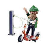 Playmobil Man With E-Scooter