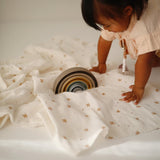 Mushie Swaddle - Sparrow - Laadlee