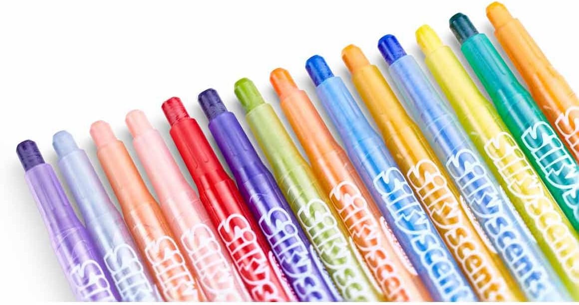 Crayola Silly Scents Mini Twistables Scented Crayons - Pack of 24 - Laadlee