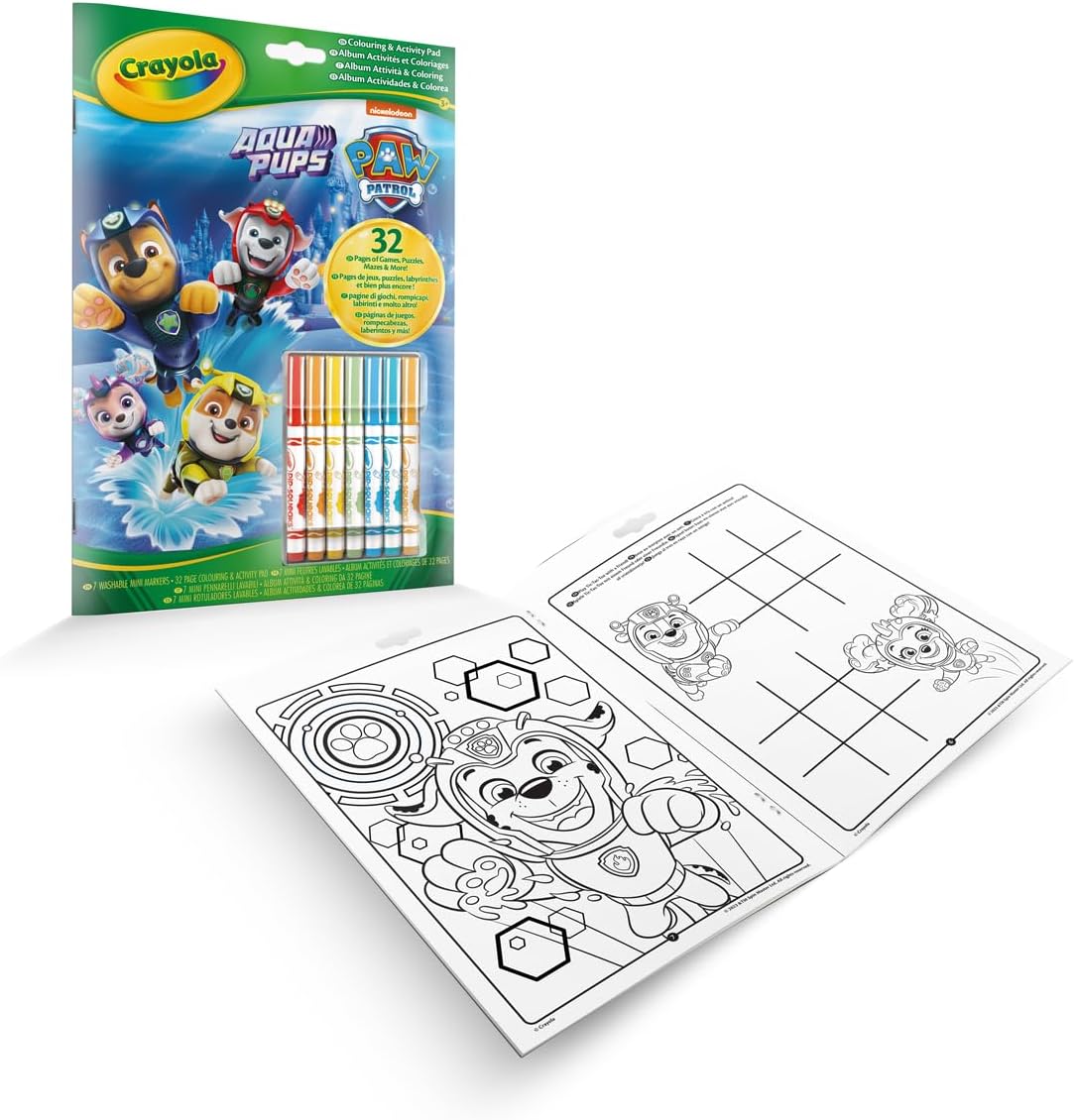 Crayola Paw Patrol Coloring Set - Pack of 32 - Laadlee