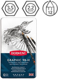 Derwent Derwent Graphic Sketch Pencil 12 Tin