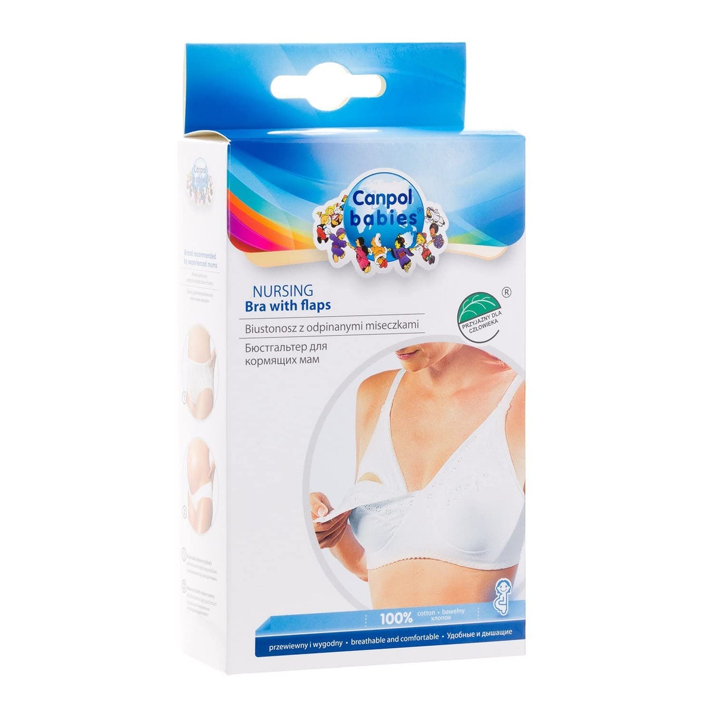 Canpol Babies Maternity Nursing Bra With Flaps