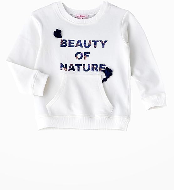 Jelliene Sweatshirt - White - Laadlee