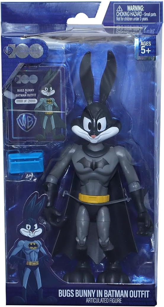 Headst  Warner Bros Mashup Figure Bugs Bunny As Batman