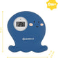 Badabulle Octopus Digital Bath Thermometer - Blue - Laadlee