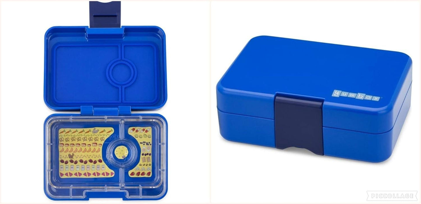 Yumbox Minisnack Box 3 Compartment - Neptune Blue