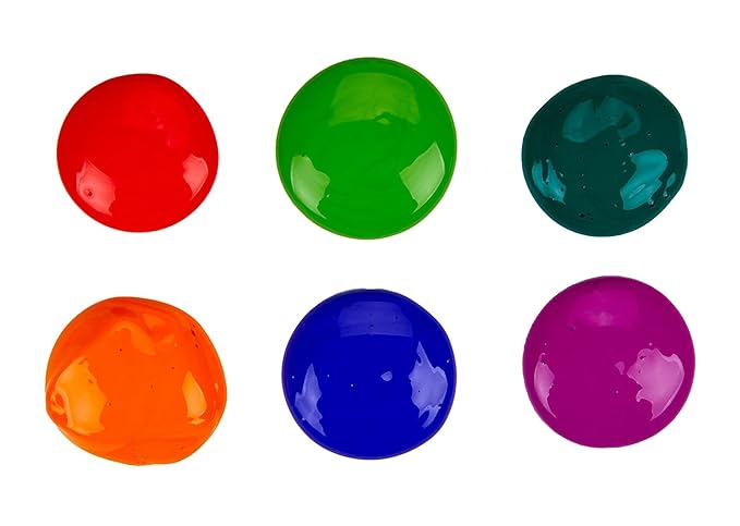 Crayola Washable Kids' Paint Non-Peggable - Pack of 6 - Laadlee