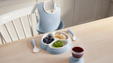 BabyBjorn Mealtime Set, 2 pack, Powder Blue