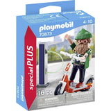 Playmobil Man With E-Scooter