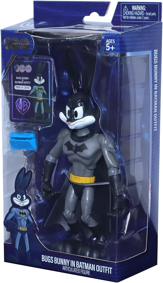 Headst  Warner Bros Mashup Figure Bugs Bunny As Batman