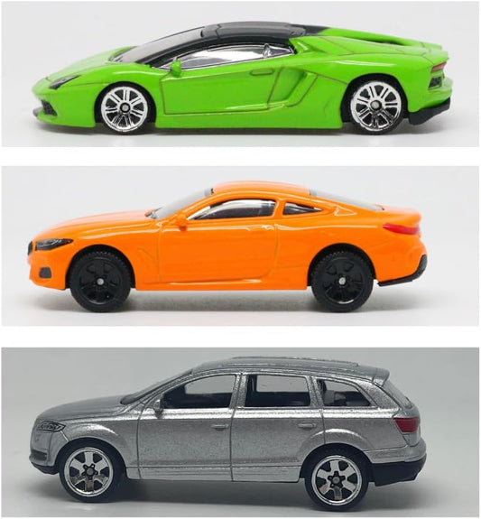MSZ Prestige Trio Car 1:64 Die-Cast Replica - BMW, Audi, Lamborghini (3pcs) - Laadlee