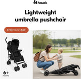 Hauck Fold N Care Lightweight umbrella pushchair - Black