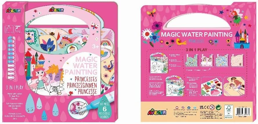 Avenir Magic Water Painting - Princesses - Laadlee