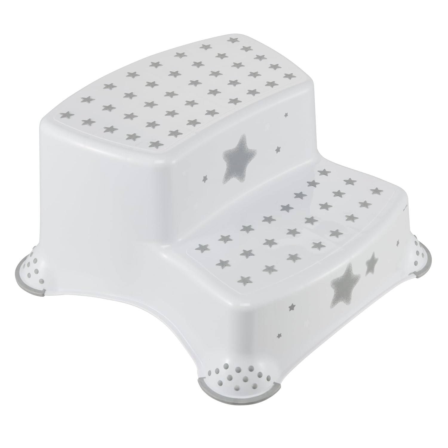 keeeper-stars-double-step-stool-with-anti-slip-function-white-1