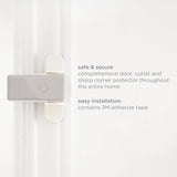 Ubbi Safety Bundle 54pcs - Taupe