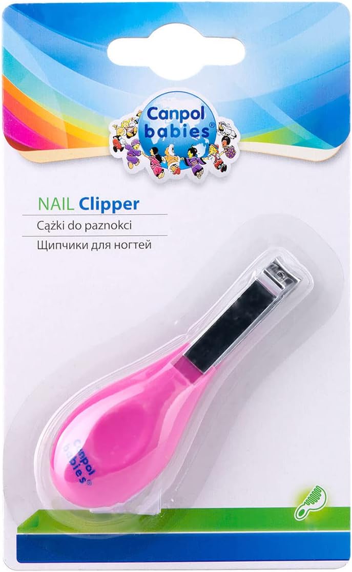 Canpol Babies Baby Nail Clipper - Pink