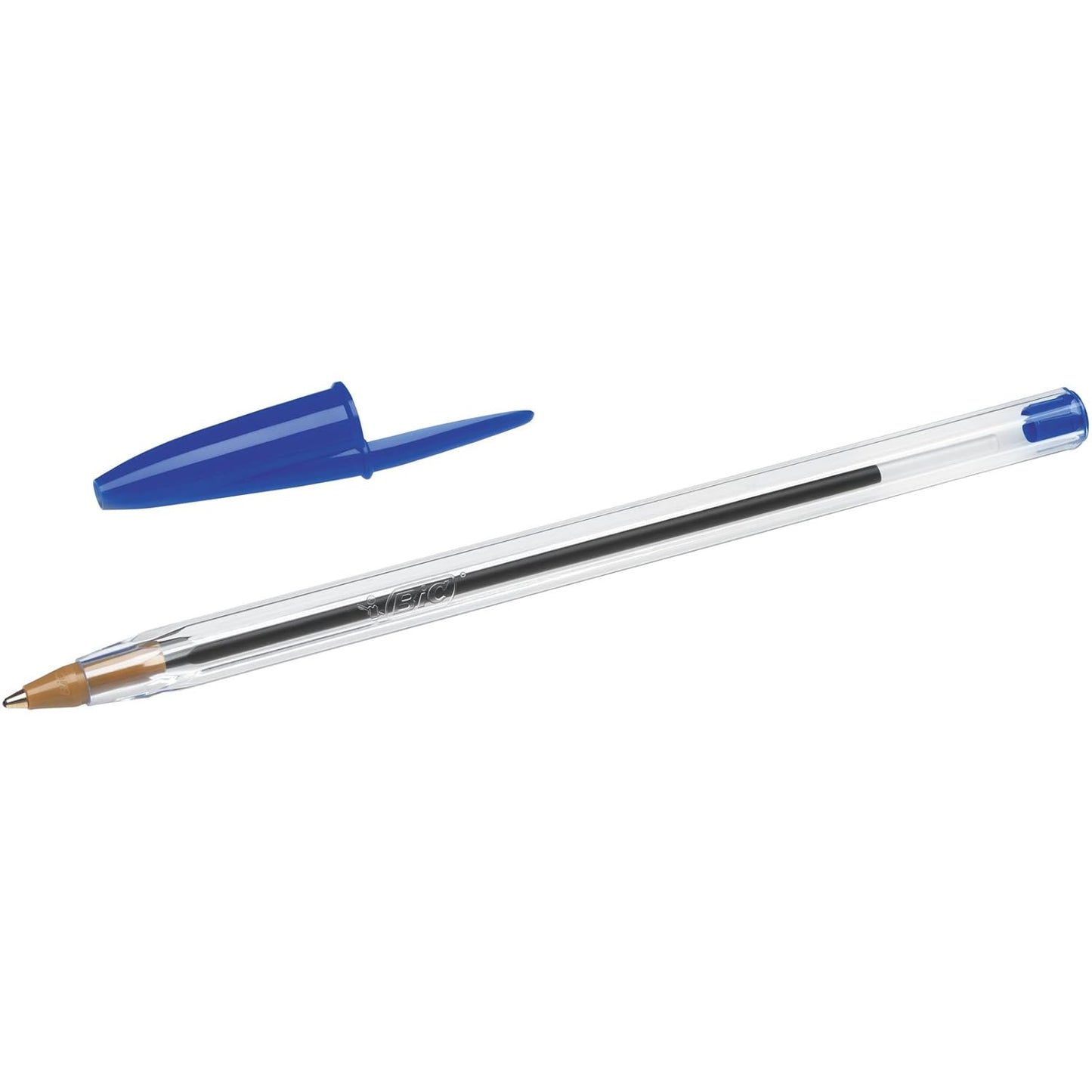 BIC Cristal Original Ballpoint Blue Pens - Pack of 4