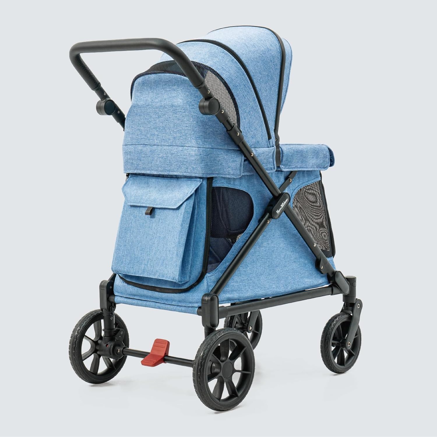 familidoo-q1-2-0-multi-use-wagon-stroller-denim-blue-5