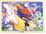 Viga 24-Piece Wooden Jigsaw Puzzle - Fairy Tale