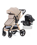 Teknum 3In1 Travel Prime Stroller - Beige
