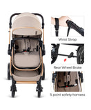 Teknum 3In1 Travel Prime Stroller - Beige