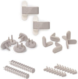 Ubbi Safety Bundle 54pcs - Taupe