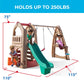 Step2 Naturally Playul Playhouse Climber & Swing Extension