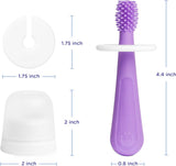 Ubbi Training Toothbrush With Case - Purple