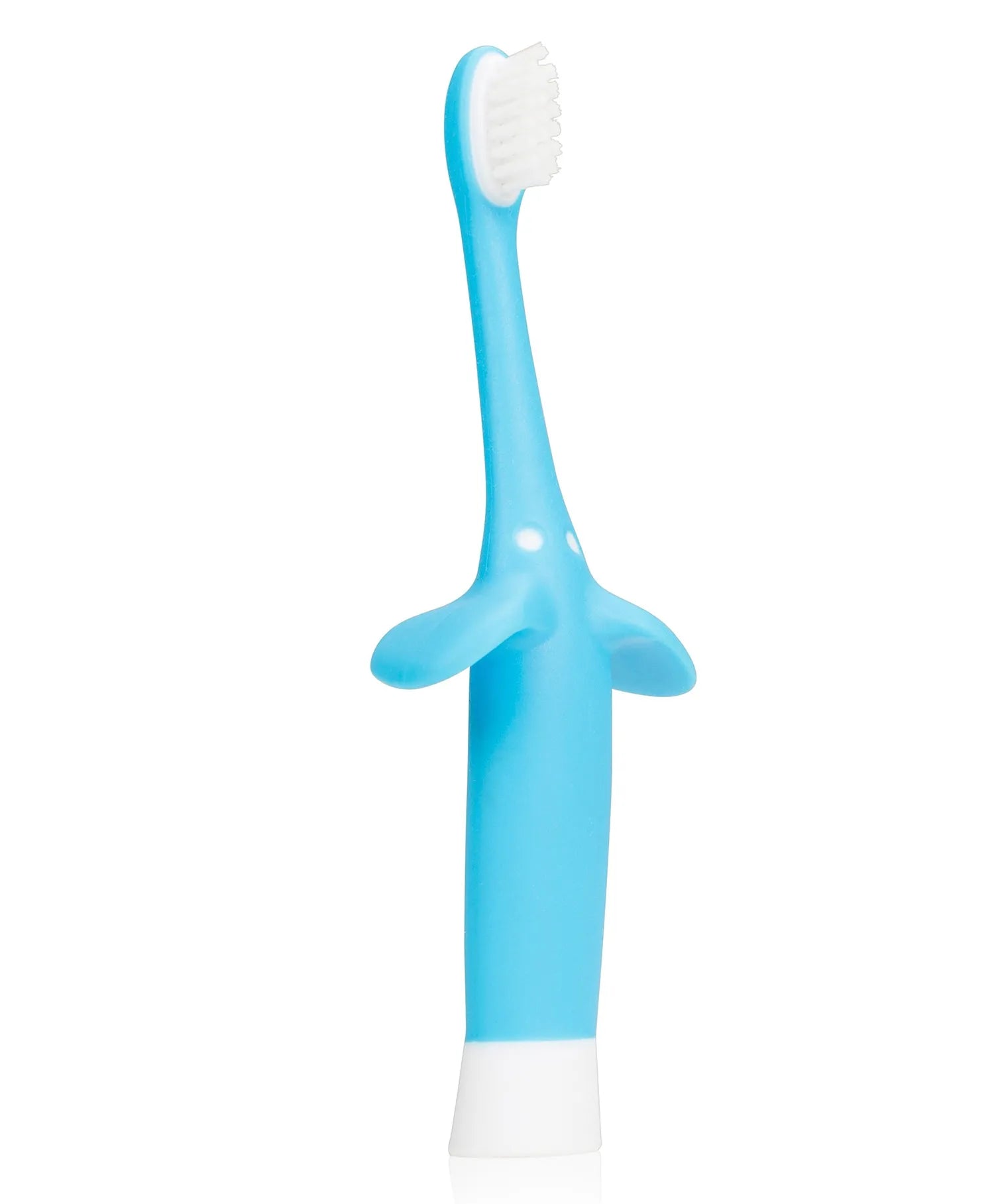 Dr. Brown's Infant-To-Toddler Elephant Toothbrush - Blue - Laadlee