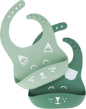 Babymoov Bib'Isy Silicone Bibs Set Of 2