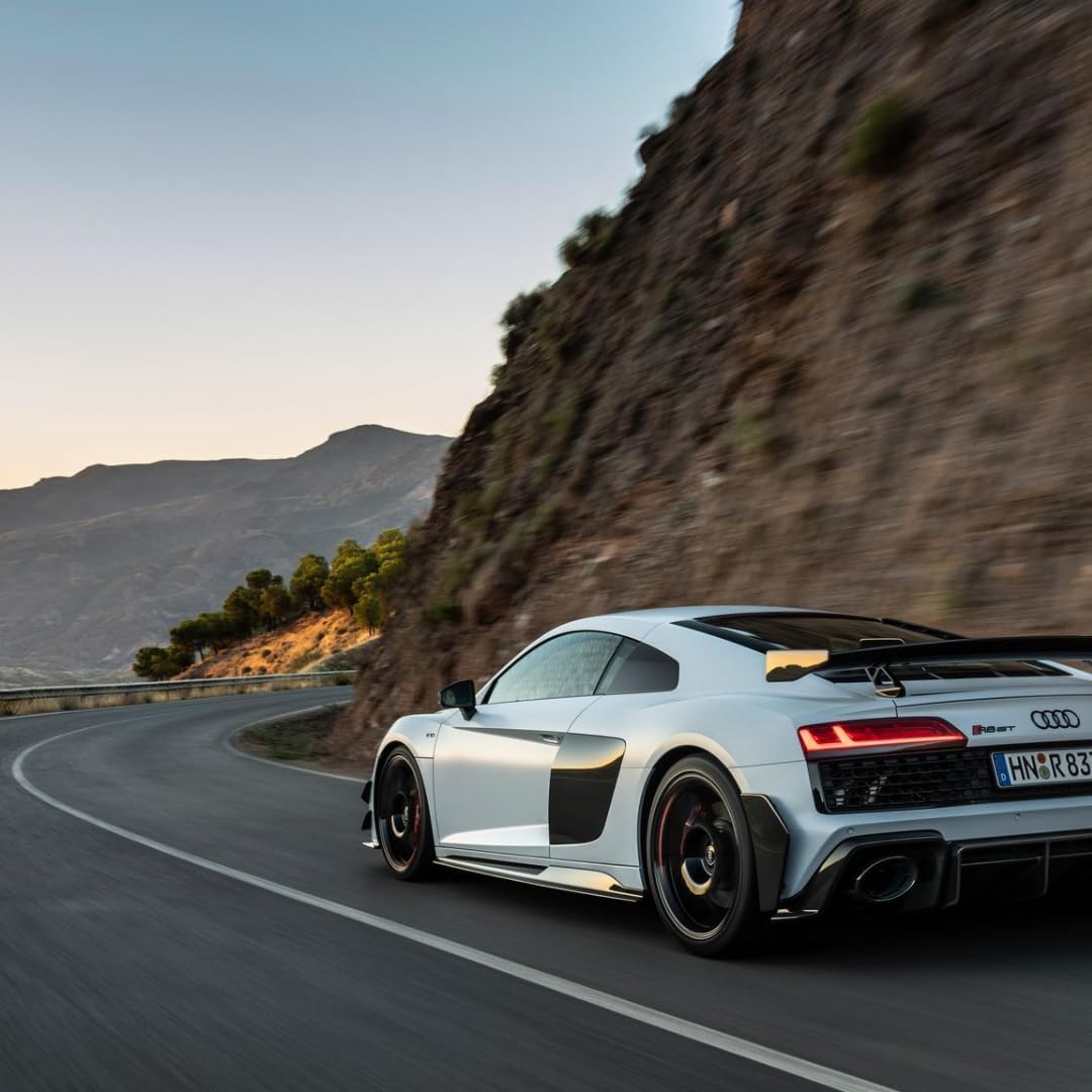 MSZ Audi R8 GT Super Car 1:32 Die-Cast Replica - White - Laadlee